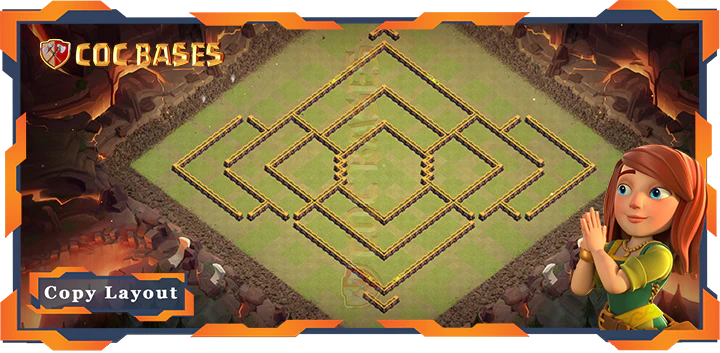 Town Hall 14 Base #77