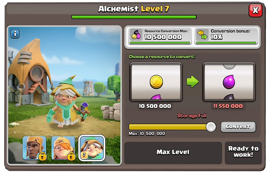 Alchemist level 7