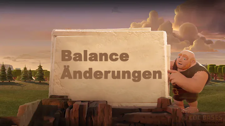 Balance Änderungen
