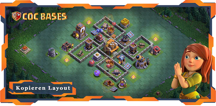 Beste Meisterhütte Level 5 Basis met Link - Clash of Clans MH05 (14)