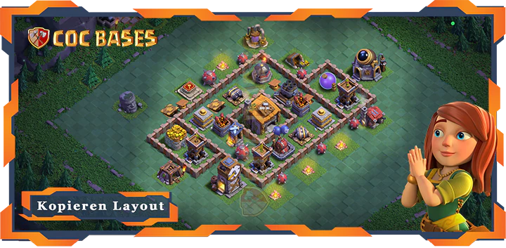 Beste Meisterhütte Level 6 Basis met Link - Clash of Clans MH06 (16)