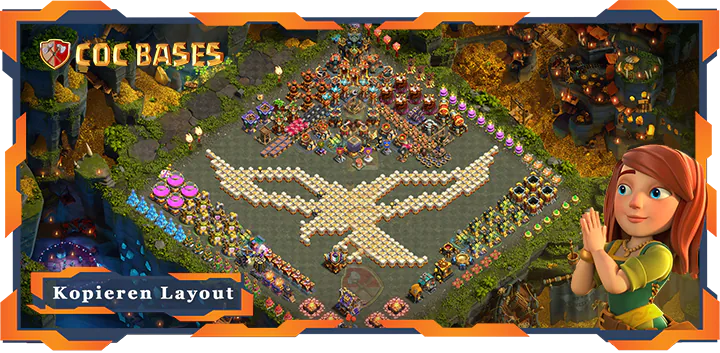 Beste Troll Basis RH17 met Link Spaß layout - Clash of Clans (63)