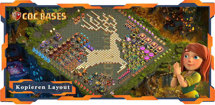 Beste TrollSpaß Basis RH17 met Link - Clash of Clans (62)