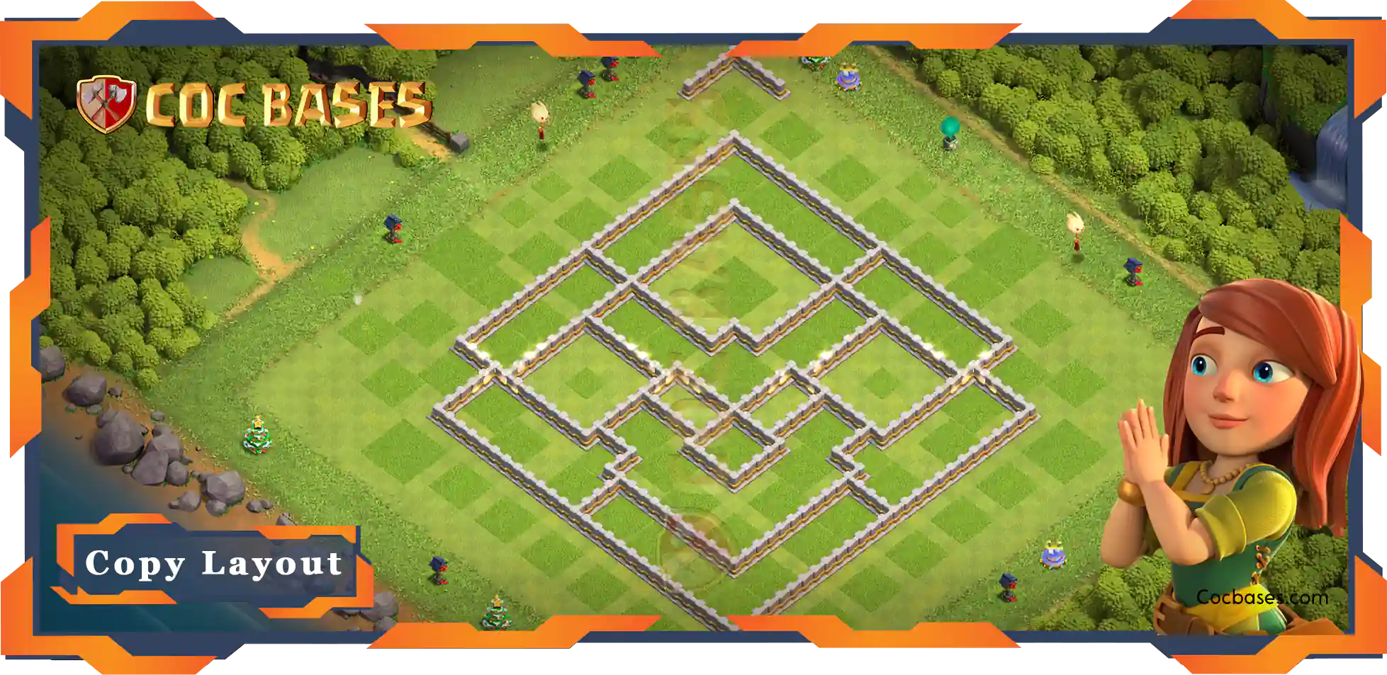 Town Hall 11 Base#163
