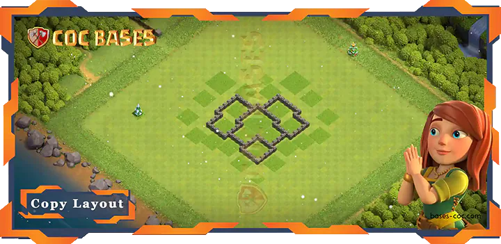 Town Hall 4 Base#21