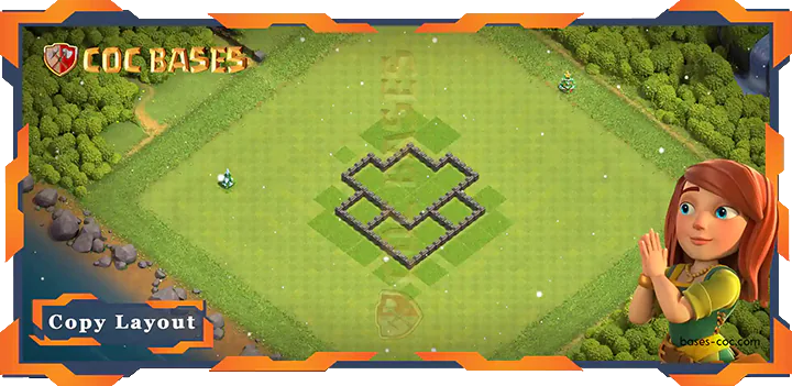 Town Hall 4 Base#22