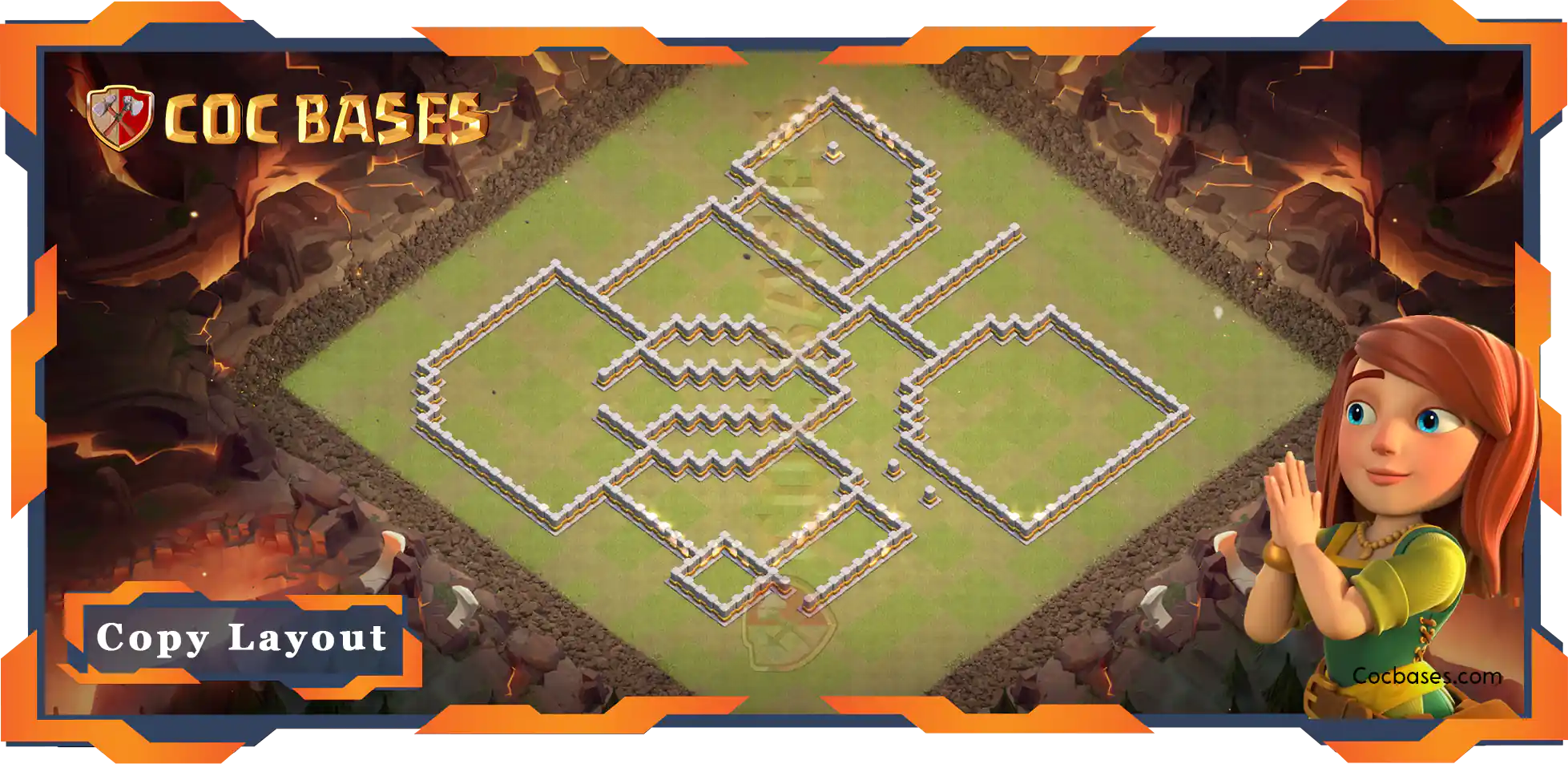 Town Hall 11 Base#154