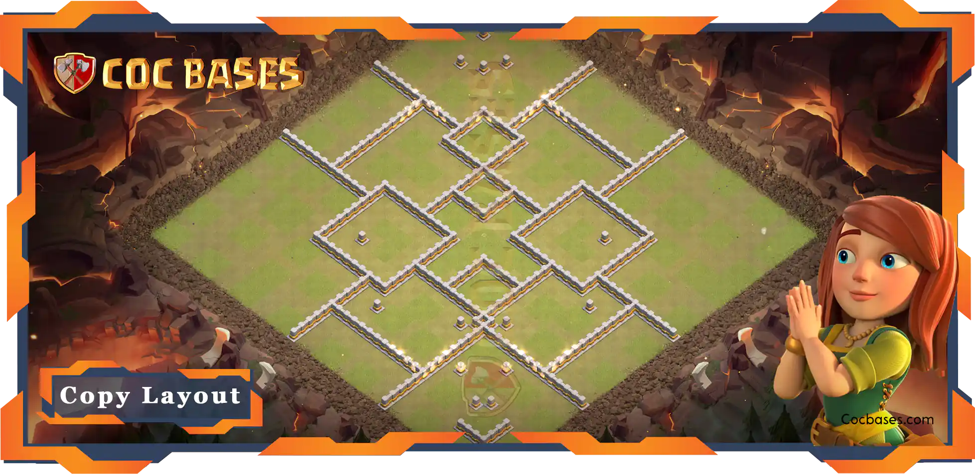 Town Hall 11 Base#174
