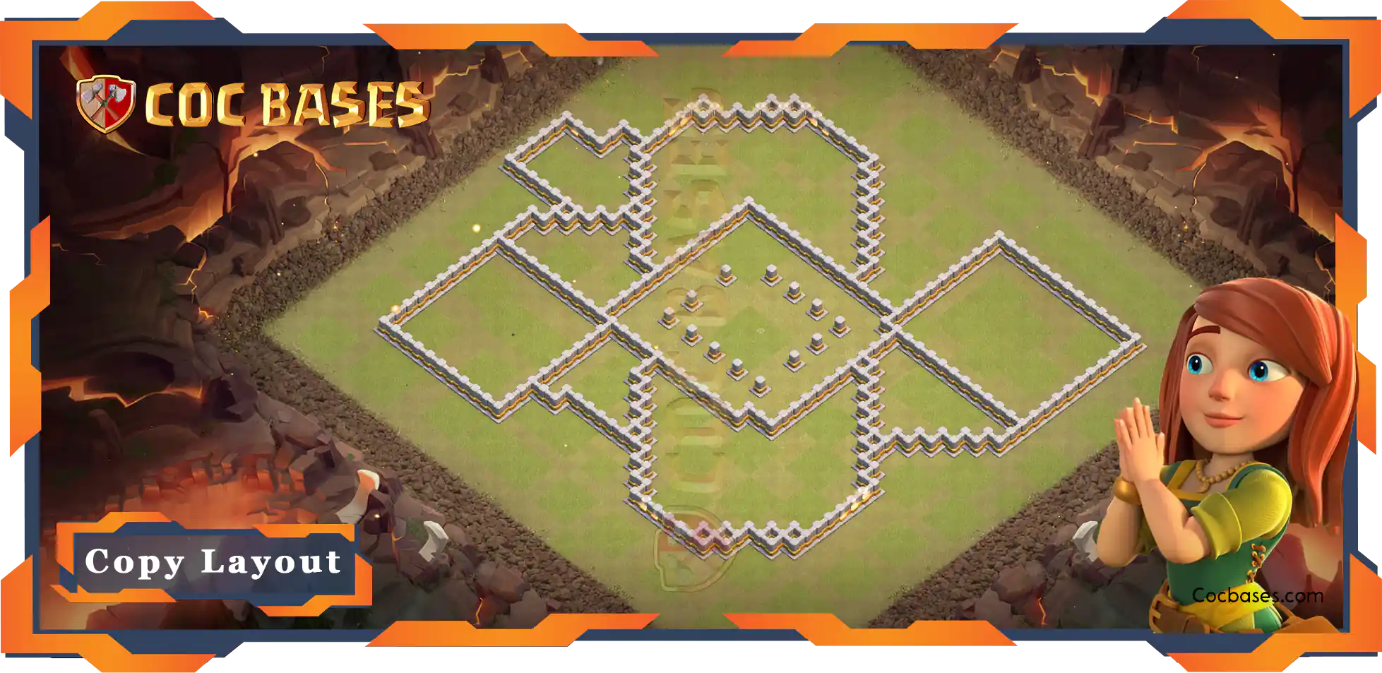 Town Hall 11 Base#157