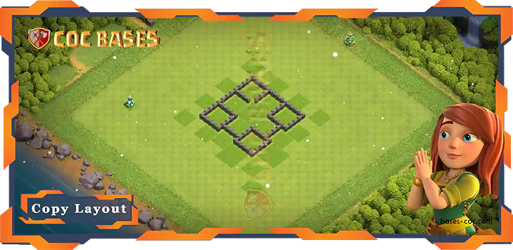 Town Hall 4 Base#19