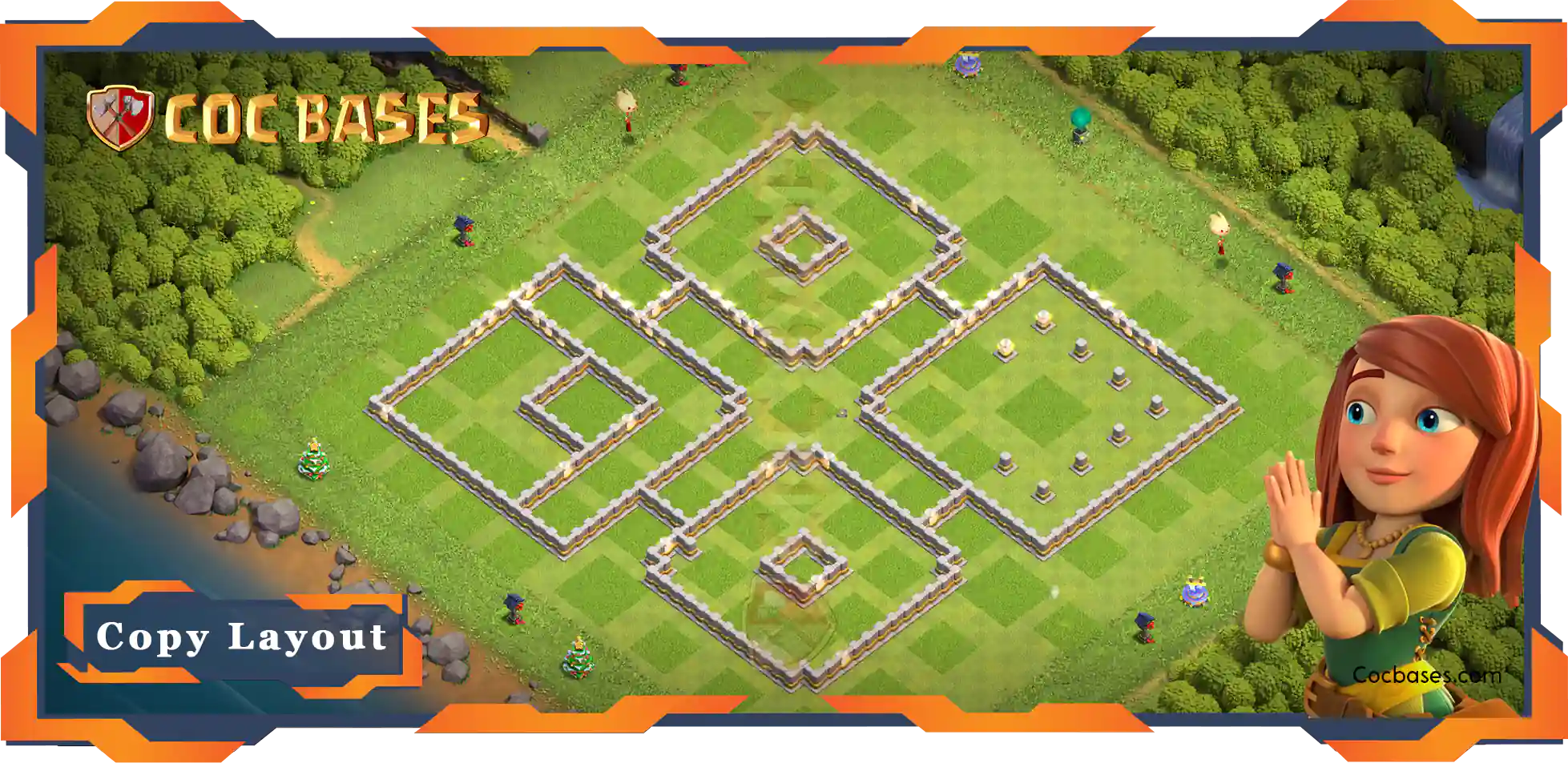 Town Hall 11 Base#165