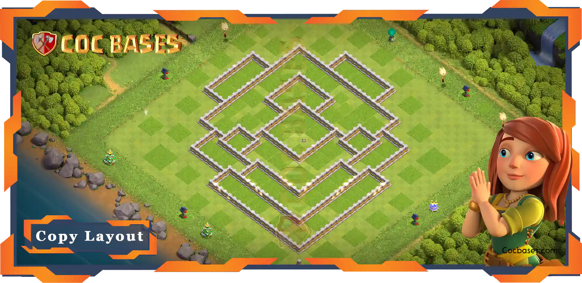 Town Hall 11 Base#153