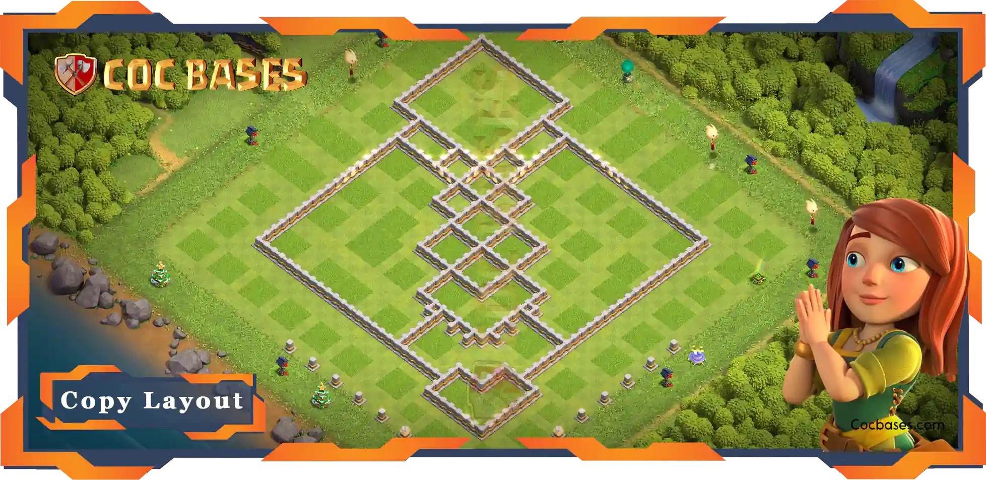 Town Hall 11 Base#180