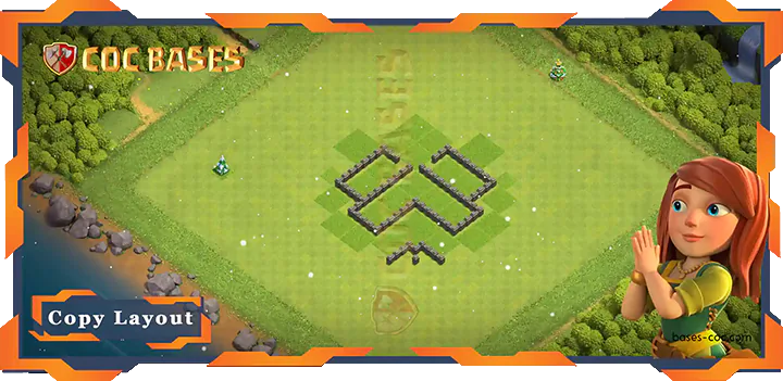 Town Hall 4 Base#17
