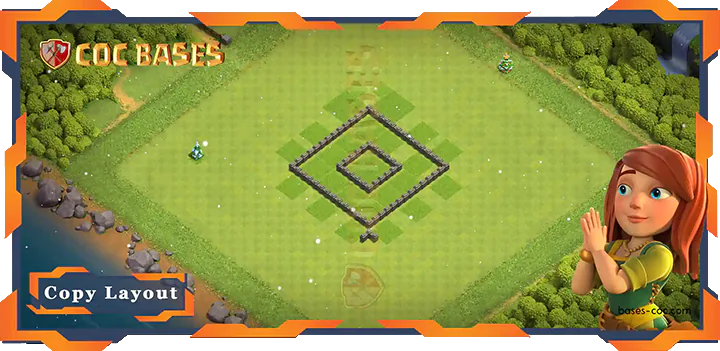 Town Hall 4 Base#23