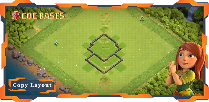 Town Hall 4 Base#12