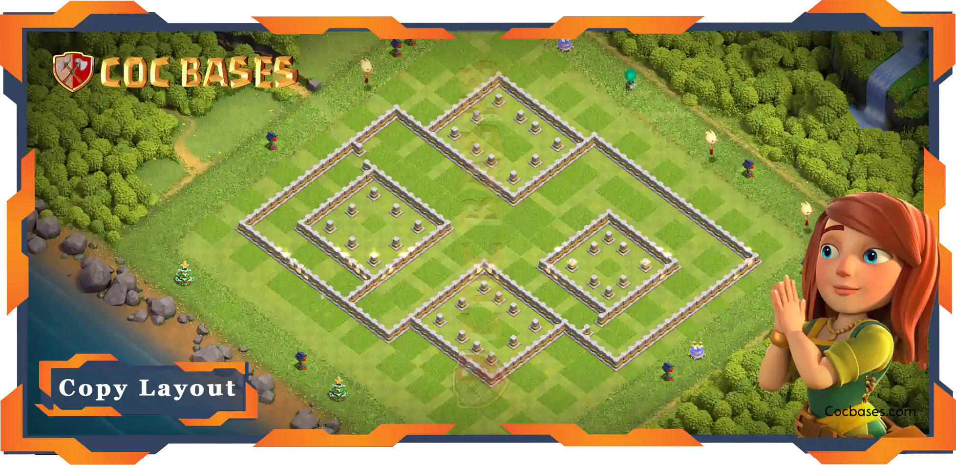 Town Hall 11 Base#164