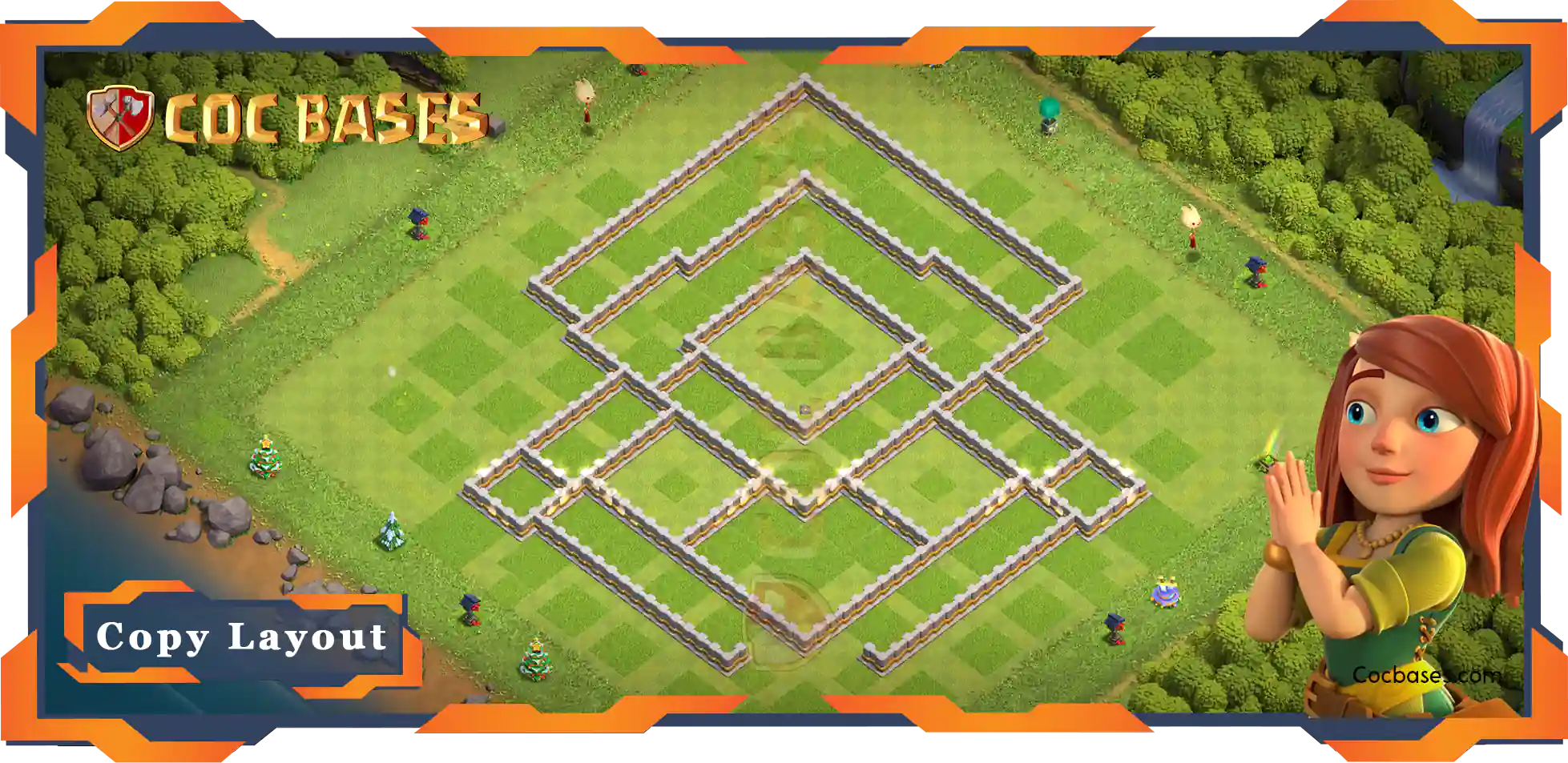 Town Hall 11 Base#166