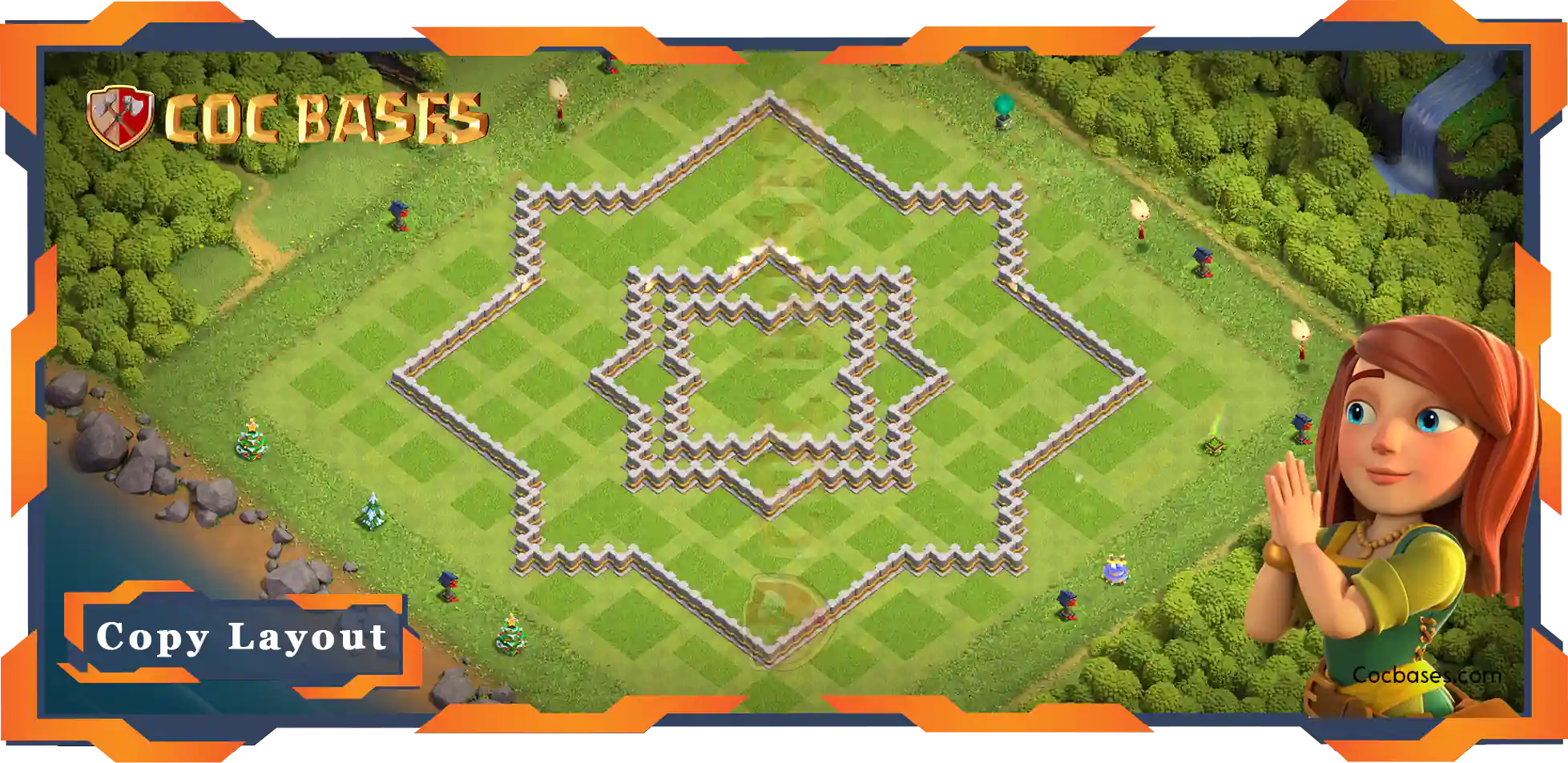 Town Hall 11 Base#168