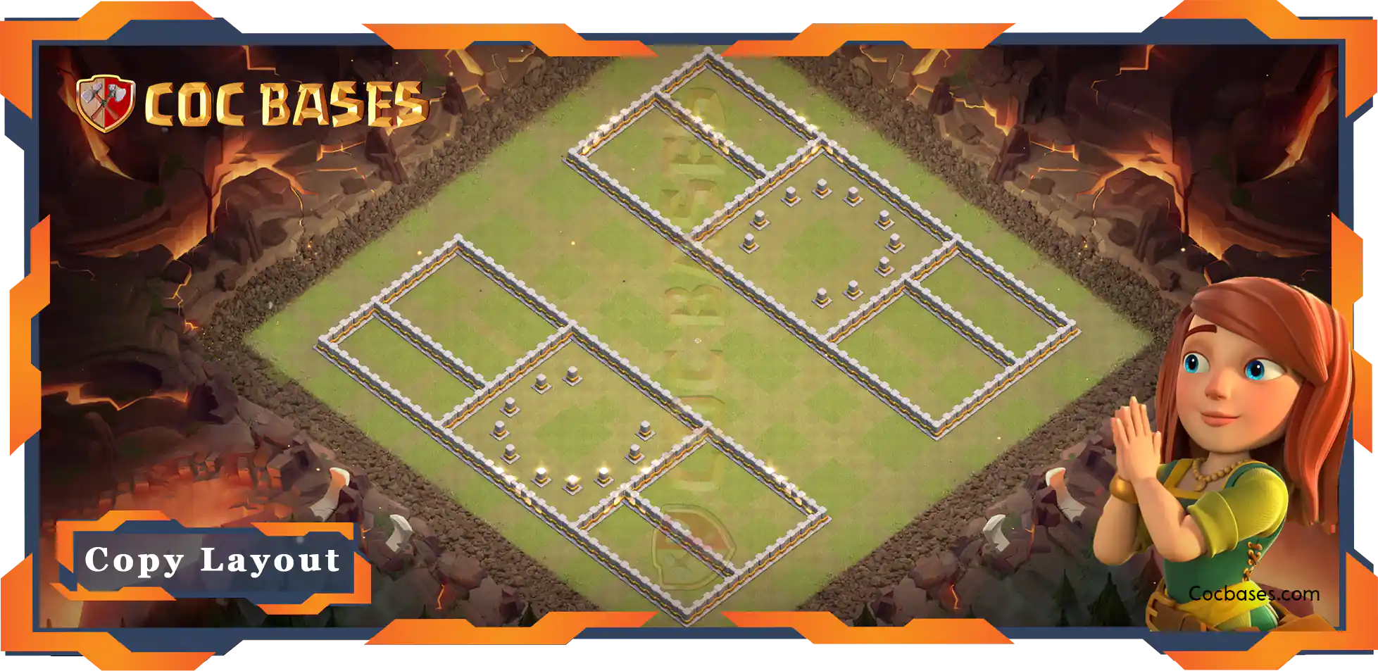 Town Hall 11 Base#155