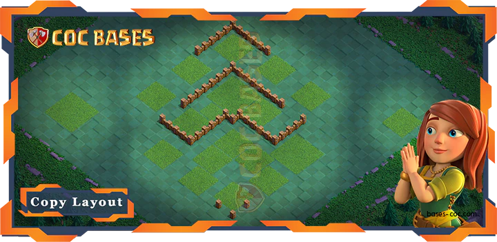 Coc Builder Bases Wall Best Builder Hall Level 3, Anti 3 stars Layout - Clash of Clans BH3 (07)