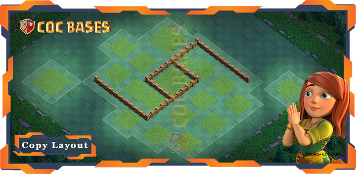 Coc Builder Bases Wall Best Builder Hall Level 3 Base Layout - Clash of Clans BH3 (18)
