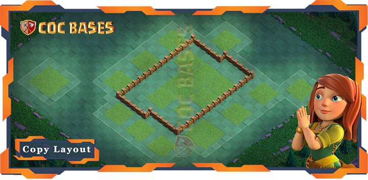 Coc bases English walls Best Builder Hall Level 3 Base Layout - Clash of Clans BH3 (23)