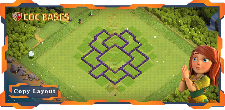 Town Hall 7 Base#71