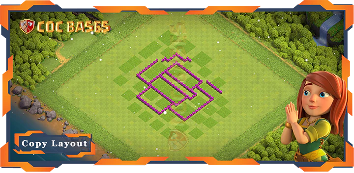 Town Hall 6 Base#107