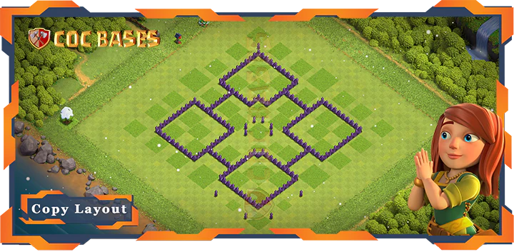 Town Hall 7 Base#74