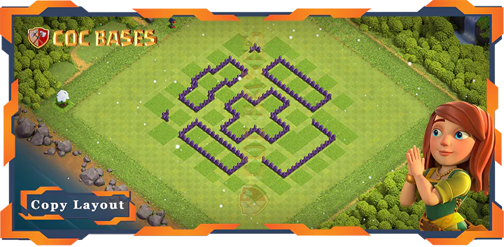 Town Hall 7 Base#102