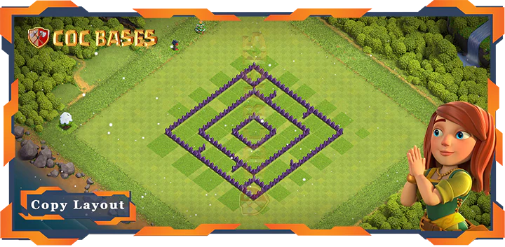 Town Hall 7 Base#101