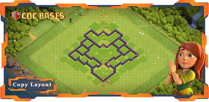Town Hall 7 Base#122