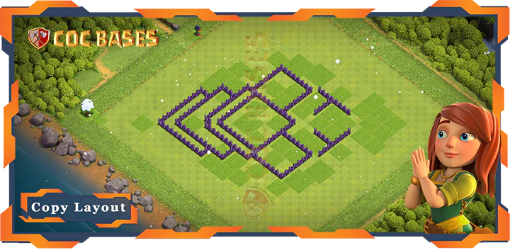 Town Hall 7 Base#100