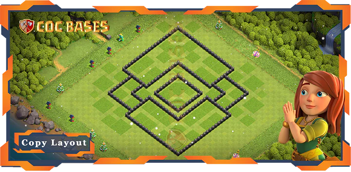 Town Hall 8 Base#146