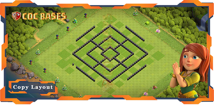 Town Hall 13 Base#108