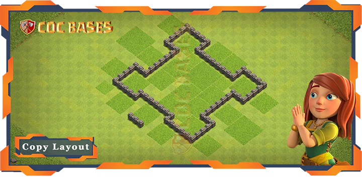 Town Hall 4 Base#20