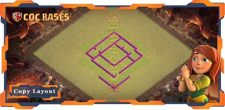 Town Hall 6 Base#64