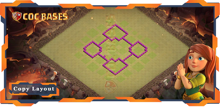 Town Hall 6 Base#133