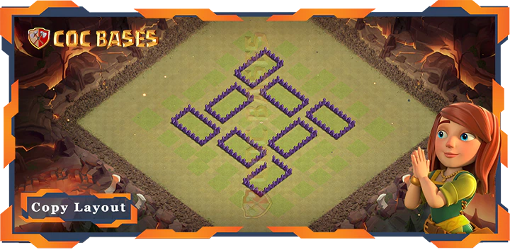 Town Hall 7 Base#82