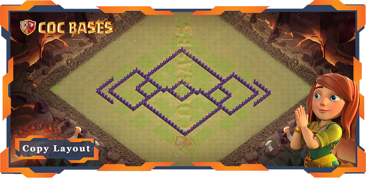 Town Hall 7 Base#62