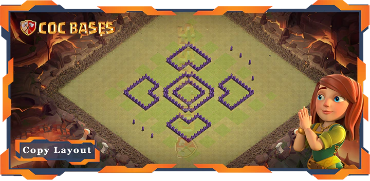 Town Hall 7 Base#134