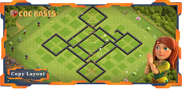 Town Hall 8 Base#98