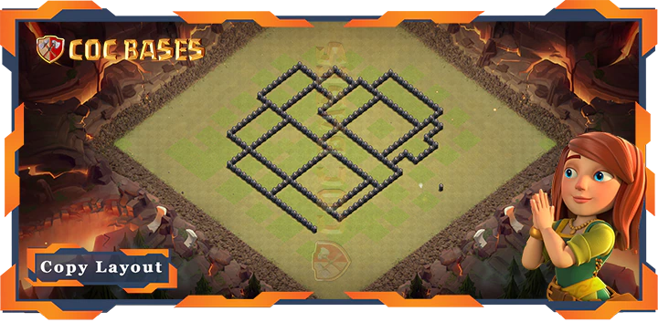Town Hall 8 Base#116
