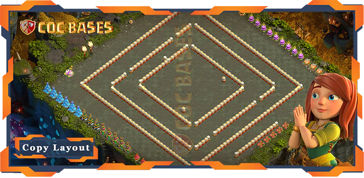 Town Hall 16 Base#73