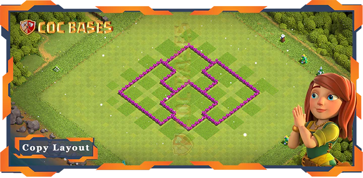 Town Hall 6 Base#146