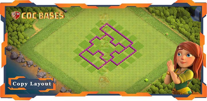 Town Hall 6 Base#119