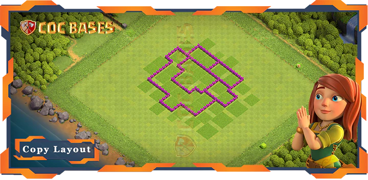 Town Hall 6 Base#125