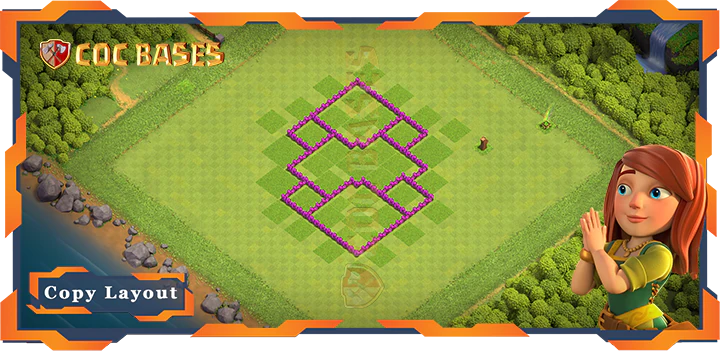 Town Hall 6 Base#142