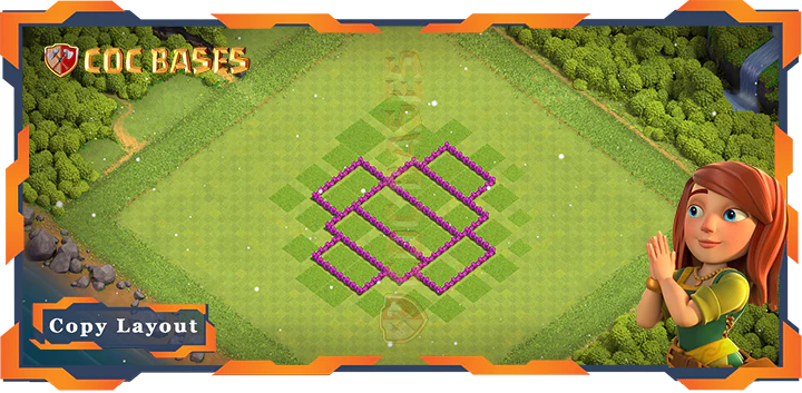 Town Hall 6 Base#71